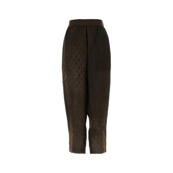 Uma Wang Women Brown Jersey Palmer Pant